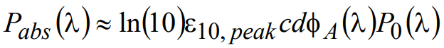 light power DMAC combined equation