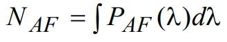 total noise NAF equation